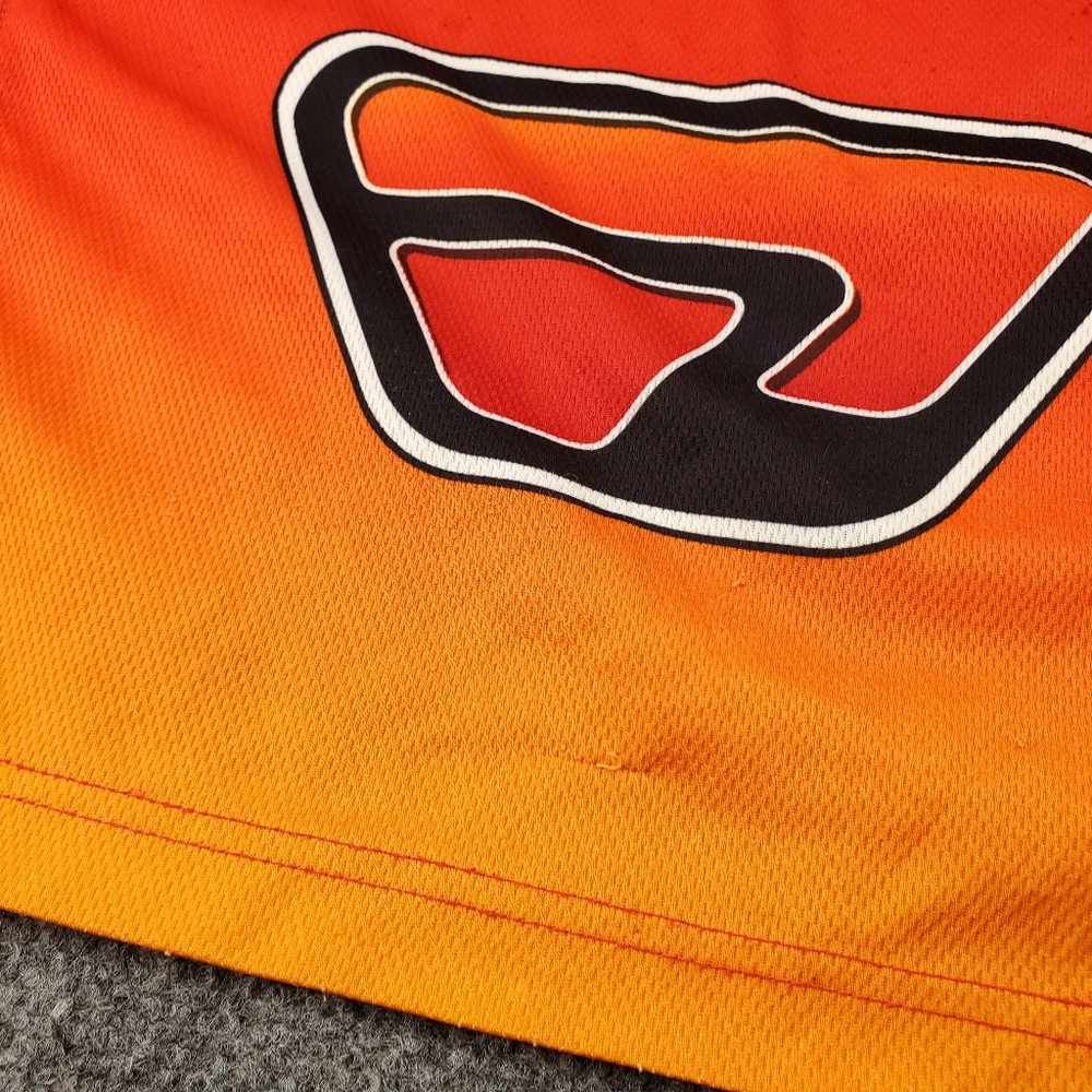 Vintage Proto Dye Paintball Jersey Gradient Spellout Orange Y2K Motorcross Large - Picture 11 of 13